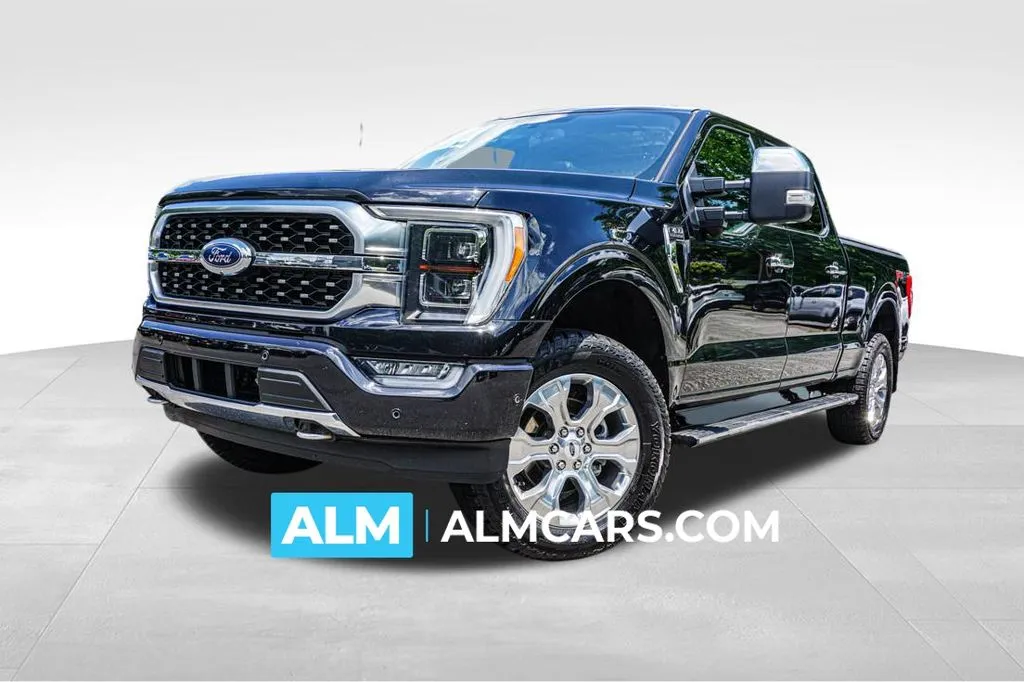 Black 2022 Ford F-150 Platinum for sale in Marietta, GA