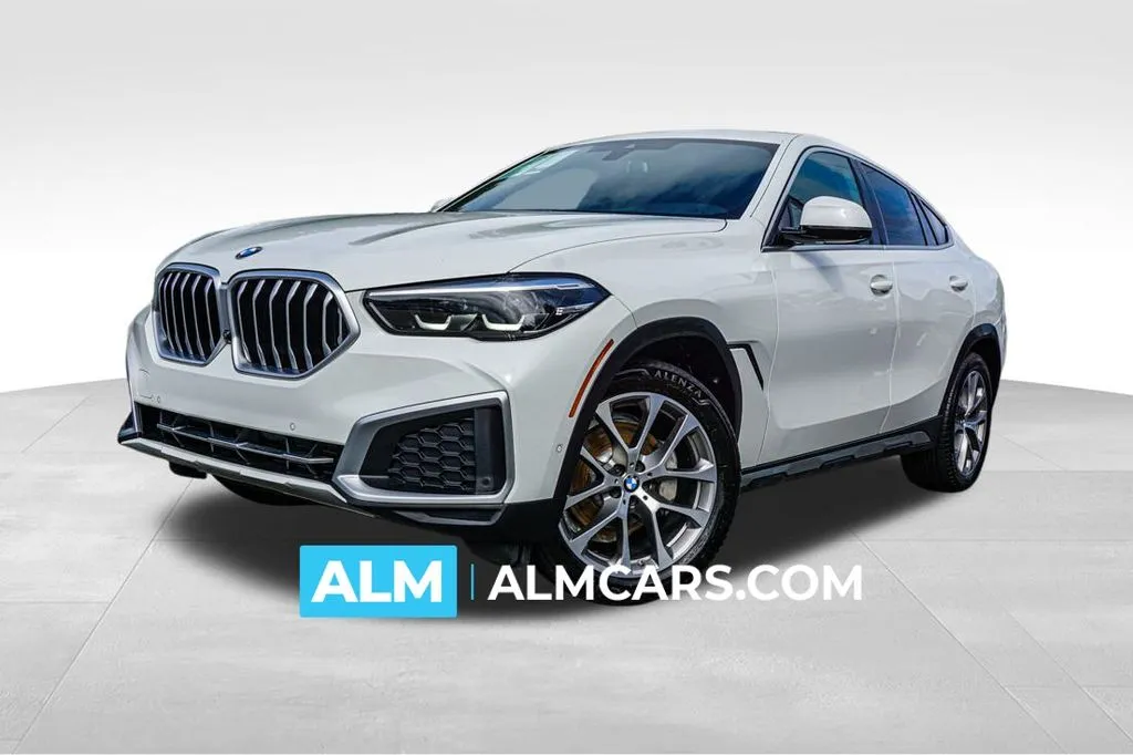 White 2022 BMW X6 xDrive40i for sale in Marietta, GA