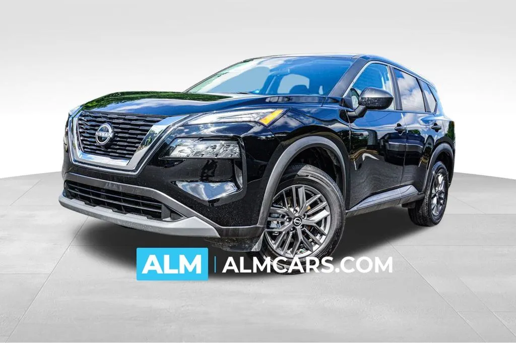 Black 2023 Nissan Rogue S for sale in Marietta, GA