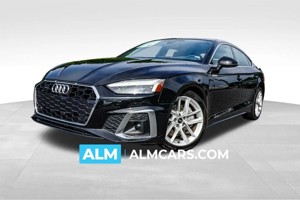 Black 2024 Audi A5 Sportback 45 S line Premium Plus for sale in Marietta, GA