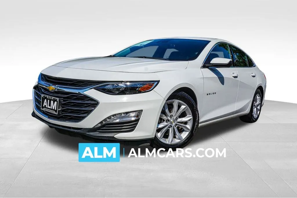 White 2023 Chevrolet Malibu LT for sale in Marietta, GA