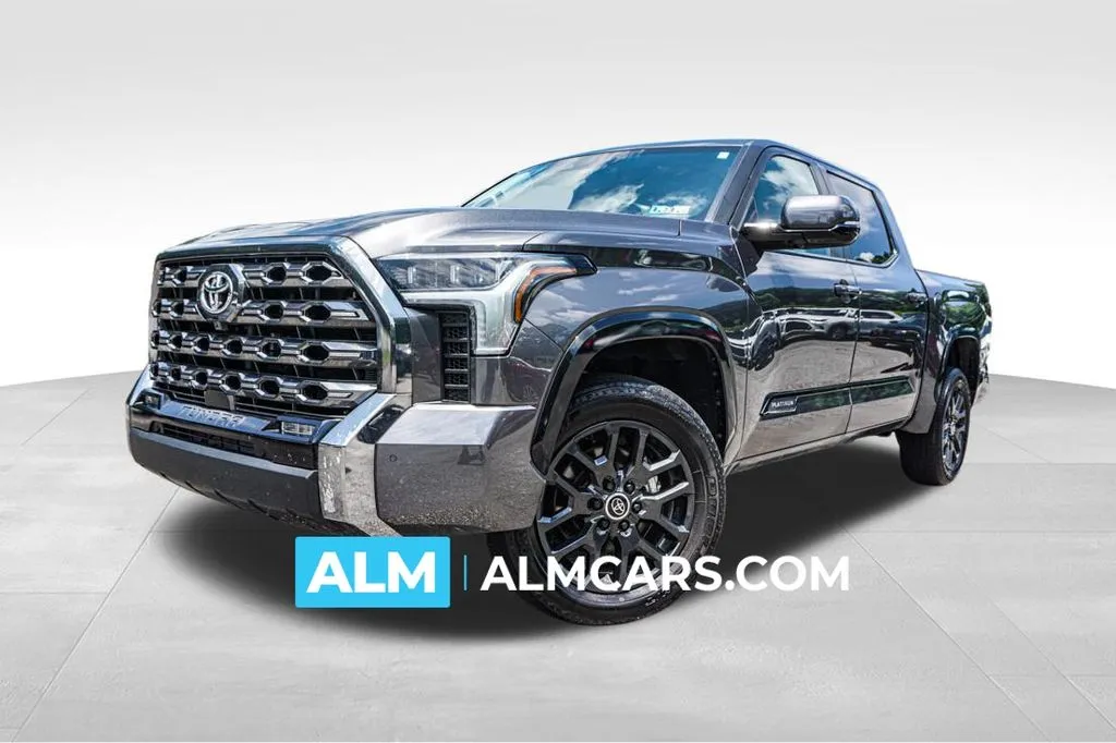 Gray 2024 Toyota Tundra Platinum for sale in Marietta, GA