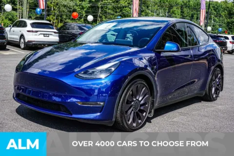 Another view of 2021 Tesla Model Y Performance for sale in Marietta, GA at ALM Marietta