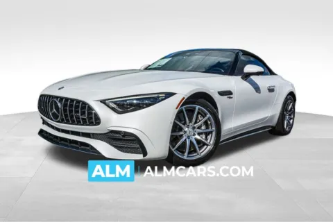 White 2023 Mercedes-Benz SL-Class SL 43 AMG for sale in Marietta, GA