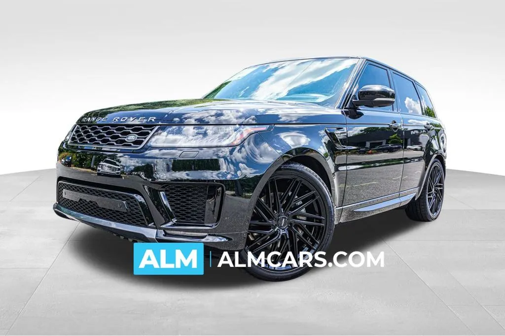 Black 2022 Land Rover Range Rover Sport HSE Silver Edition for sale in Marietta, GA