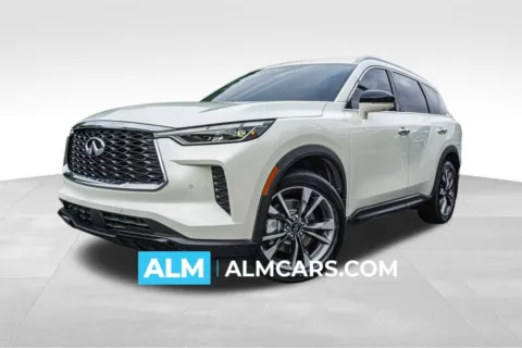 White 2023 INFINITI QX60 LUXE for sale in Marietta, GA