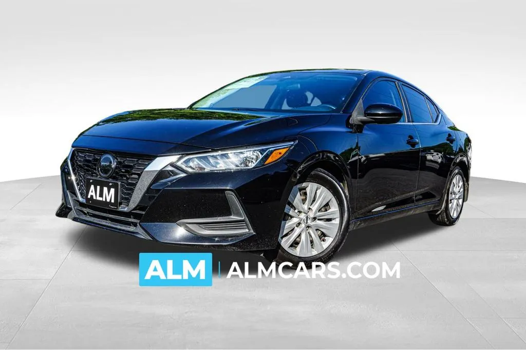 Black 2021 Nissan Sentra S for sale in Marietta, GA