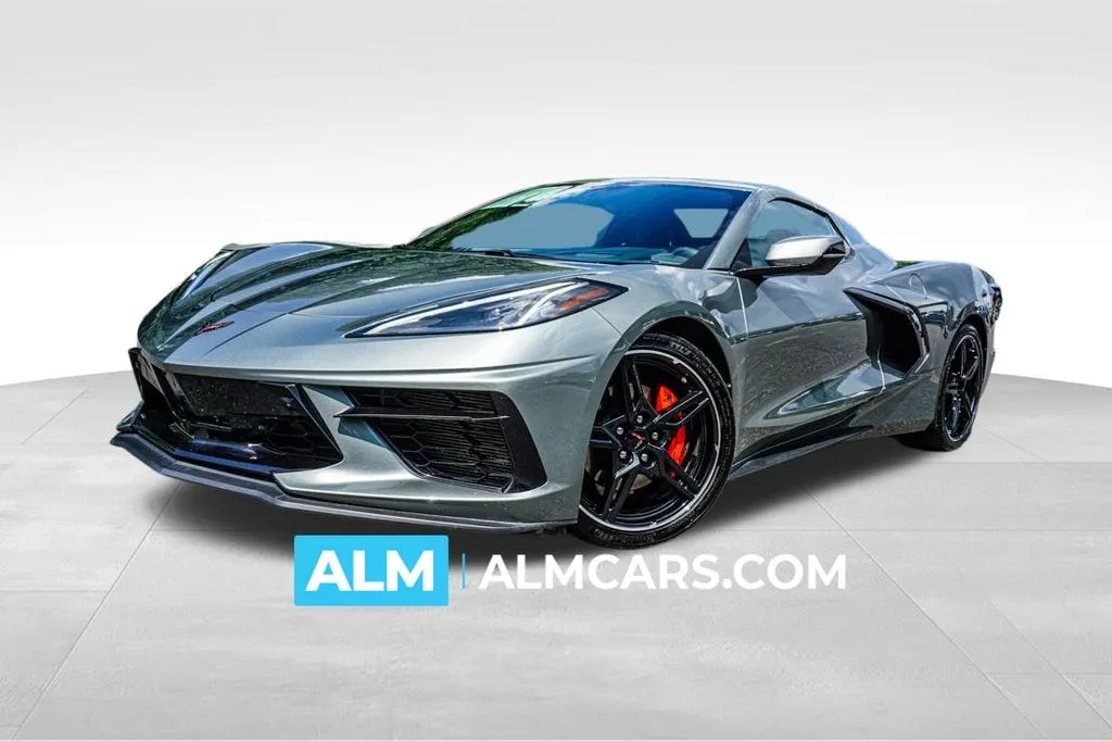 Silver 2023 Chevrolet Corvette Stingray for sale in Marietta, GA