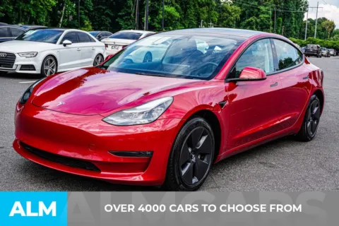 Another view of 2022 Tesla Model 3 Long Range for sale in Marietta, GA at ALM Marietta