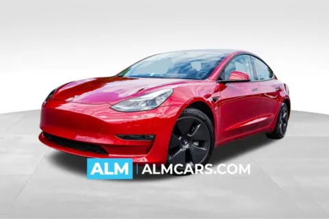Red 2022 Tesla Model 3 Long Range for sale in Marietta, GA