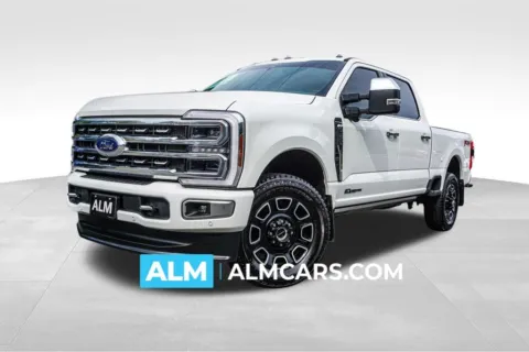 White 2024 Ford F-250SD Platinum for sale in Marietta, GA