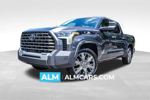 Gray 2023 Toyota Tundra Hybrid Capstone for sale in Marietta, GA