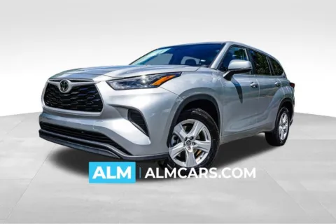 Silver 2023 Toyota Highlander L for sale in Marietta, GA