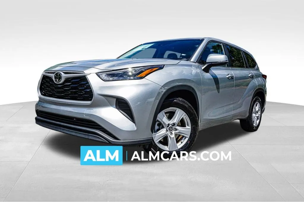 Silver 2023 Toyota Highlander L for sale in Marietta, GA