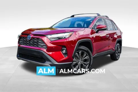 Red 2024 Toyota RAV4 Hybrid Limited for sale in Marietta, GA