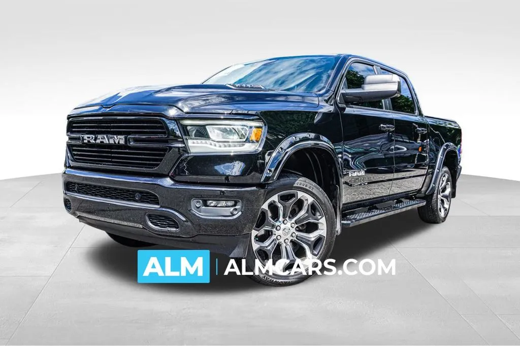 Black 2021 Ram 1500 Laramie for sale in Marietta, GA