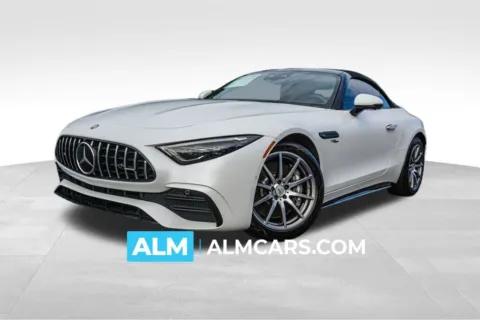 White 2023 Mercedes-Benz SL-Class SL 43 AMG for sale in Marietta, GA