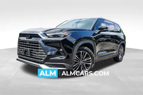 Black 2024 Toyota Grand Highlander Hybrid MAX Platinum for sale in Marietta, GA
