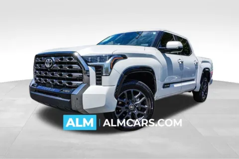 White 2025 Toyota Tundra Platinum for sale in Marietta, GA