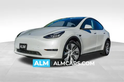 White 2022 Tesla Model Y Long Range for sale in Marietta, GA