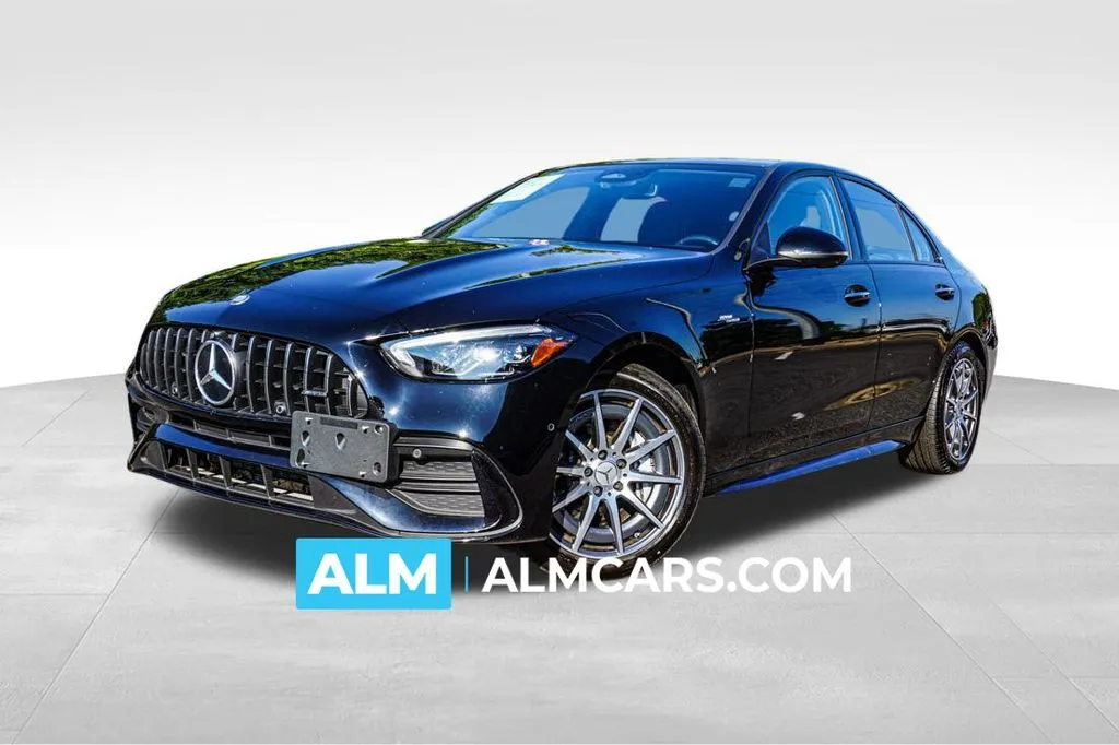 Black 2024 Mercedes-Benz C-Class C 43 AMG for sale in Marietta, GA
