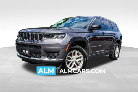 Gray 2023 Jeep Grand Cherokee L Laredo for sale in Marietta, GA