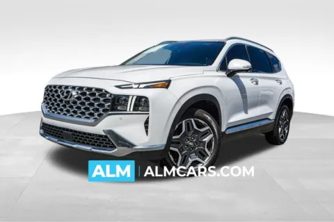 White 2022 Hyundai Santa Fe Limited for sale in Marietta, GA