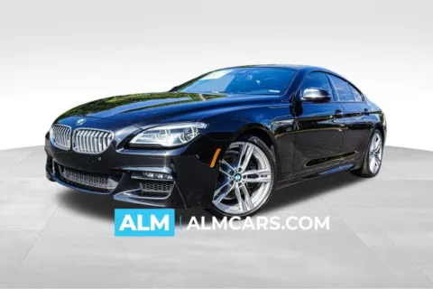 Black 2017 BMW 6 Series 650i Gran Coupe for sale in Marietta, GA