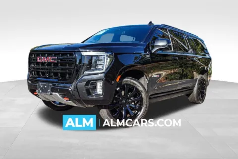 Black 2021 GMC Yukon XL AT4 for sale in Marietta, GA