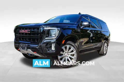 Black 2021 GMC Yukon XL AT4 for sale in Marietta, GA