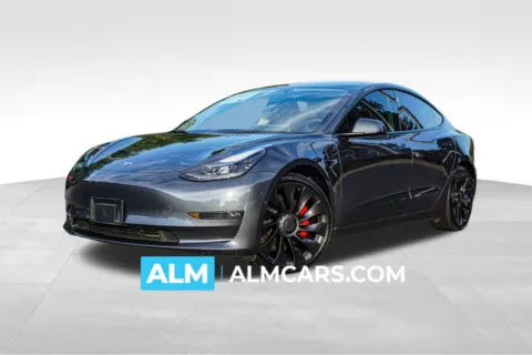 Black 2022 Tesla Model 3 Performance for sale in Marietta, GA