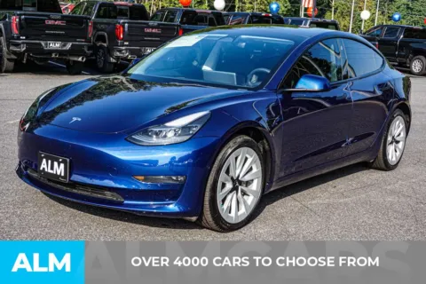 Another view of 2022 Tesla Model 3 Long Range for sale in Marietta, GA at ALM Marietta
