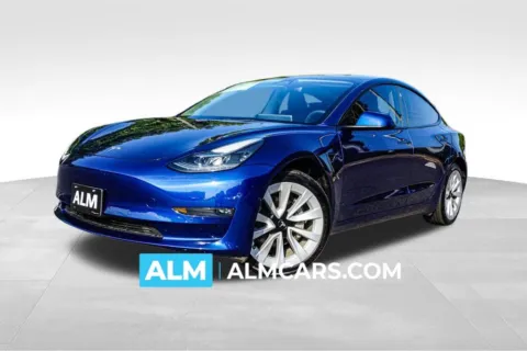 Blue 2022 Tesla Model 3 Long Range for sale in Marietta, GA