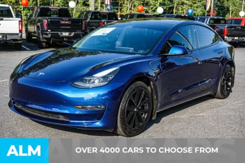 Another view of 2021 Tesla Model 3 Long Range for sale in Marietta, GA at ALM Marietta