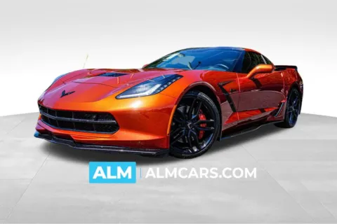 Orange 2016 Chevrolet Corvette Stingray Z51 for sale in Marietta, GA