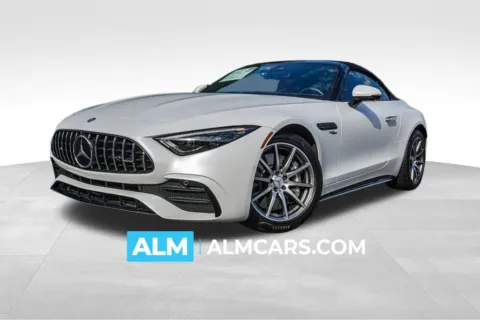 White 2023 Mercedes-Benz SL-Class SL 43 AMG for sale in Marietta, GA