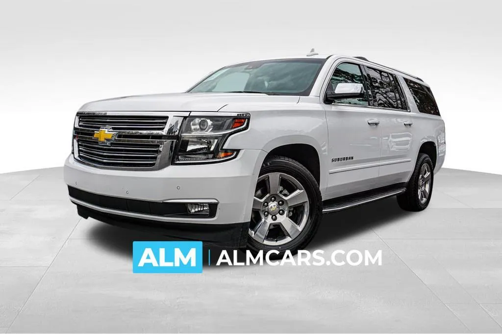 White 2018 Chevrolet Suburban Premier for sale in Marietta, GA