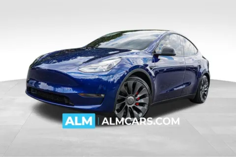 Blue 2023 Tesla Model Y Performance for sale in Marietta, GA