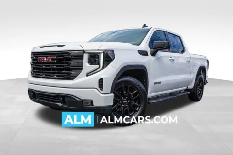 White 2024 GMC Sierra 1500 Elevation for sale in Marietta, GA