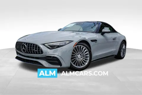 Gray 2023 Mercedes-Benz SL-Class SL 43 AMG for sale in Marietta, GA