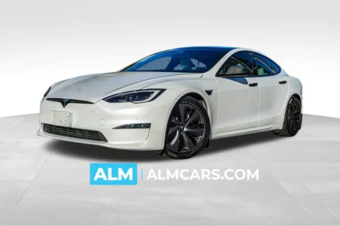 White 2022 Tesla Model S Plaid for sale in Marietta, GA