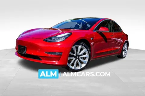 Red 2019 Tesla Model 3 Long Range for sale in Marietta, GA