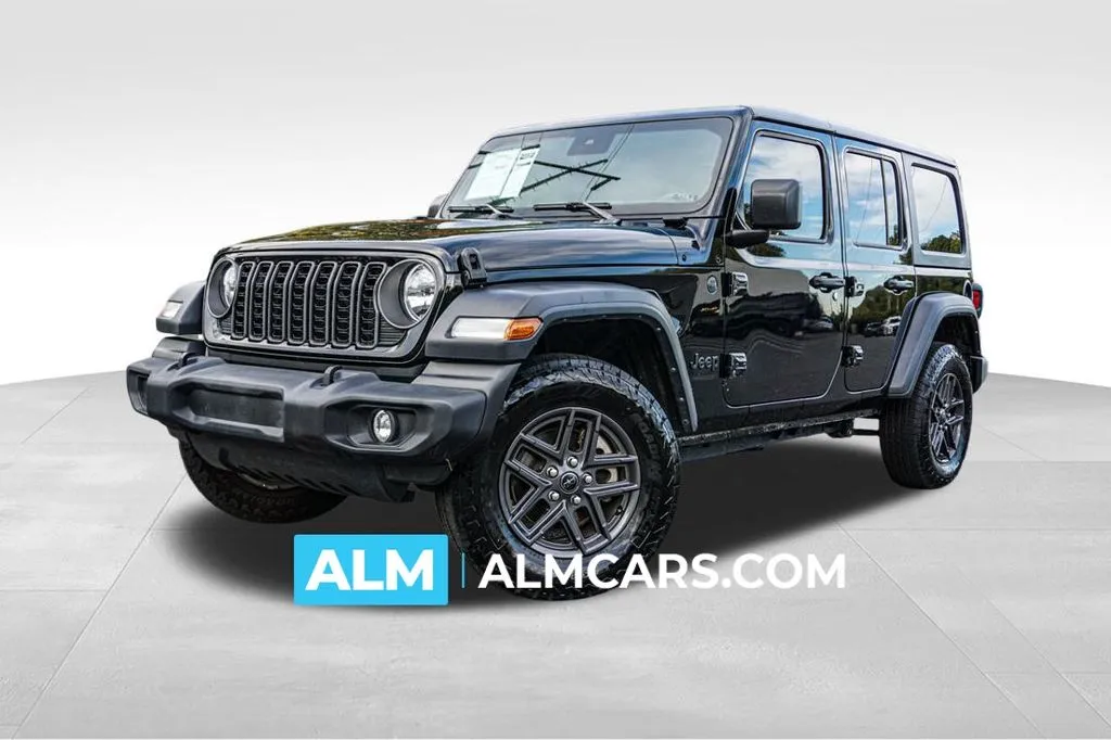 Black 2024 Jeep Wrangler Sport S for sale in Marietta, GA