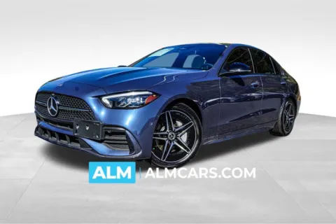 Blue 2024 Mercedes-Benz C-Class C 300 for sale in Marietta, GA