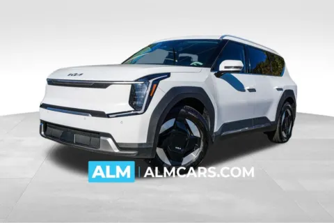 White 2025 Kia EV9 Wind for sale in Marietta, GA