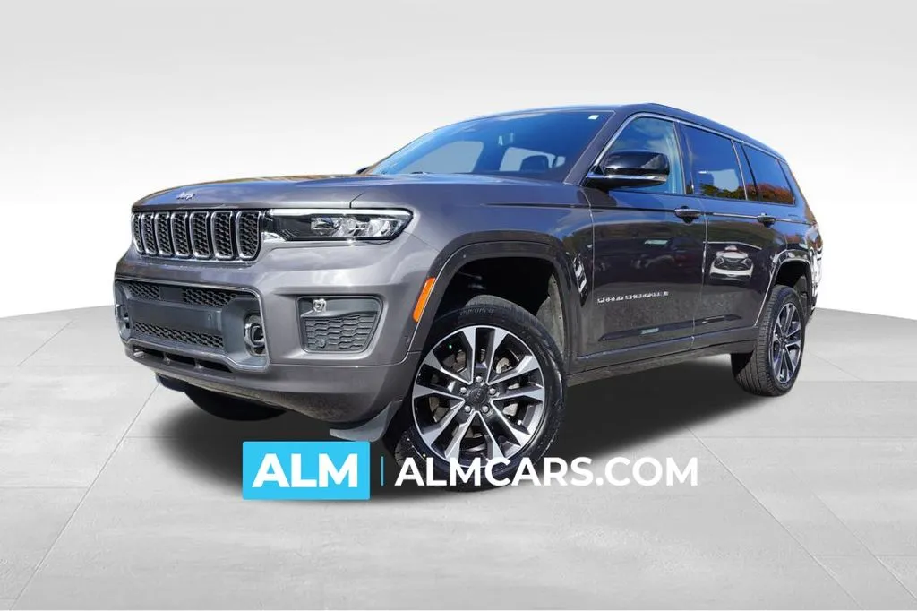 Gray 2023 Jeep Grand Cherokee L Overland for sale in Marietta, GA