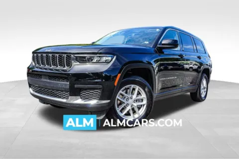 Black 2023 Jeep Grand Cherokee L Laredo for sale in Marietta, GA