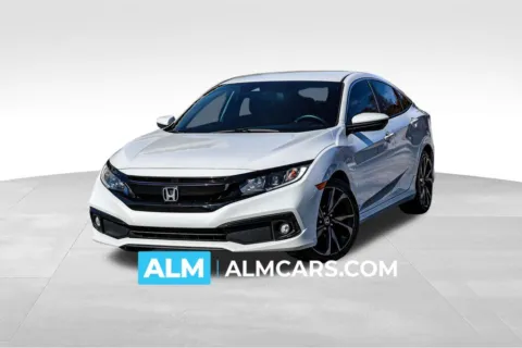 Beige 2019 Honda Civic Sport for sale in Newnan, GA