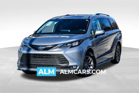 Silver 2024 Toyota Sienna XLE for sale in Newnan, GA