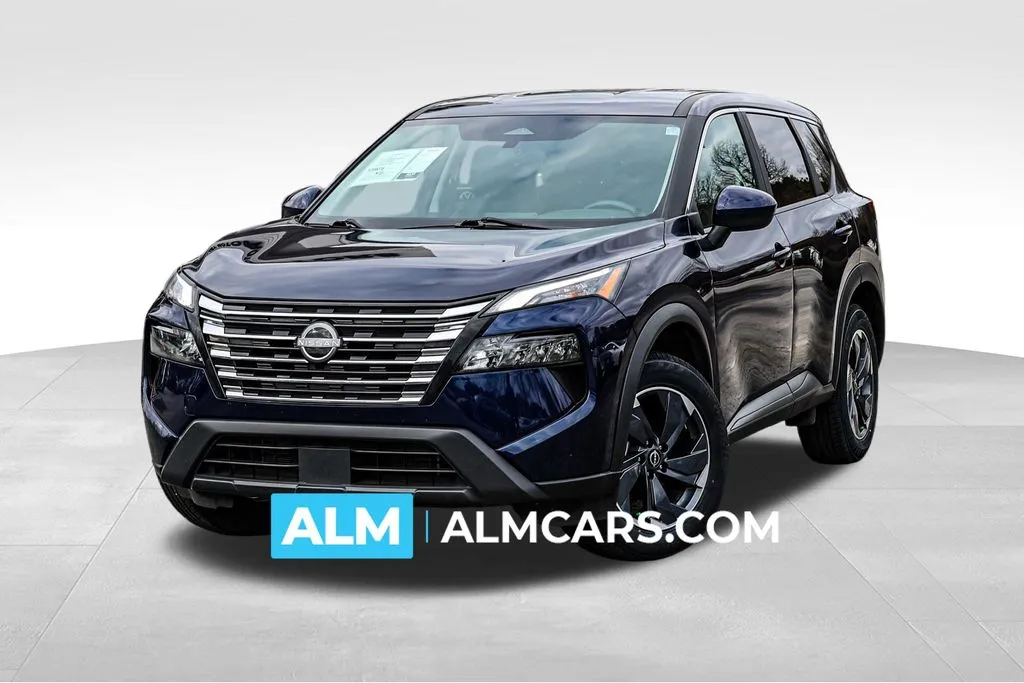 Blue 2024 Nissan Rogue SV for sale in Newnan, GA